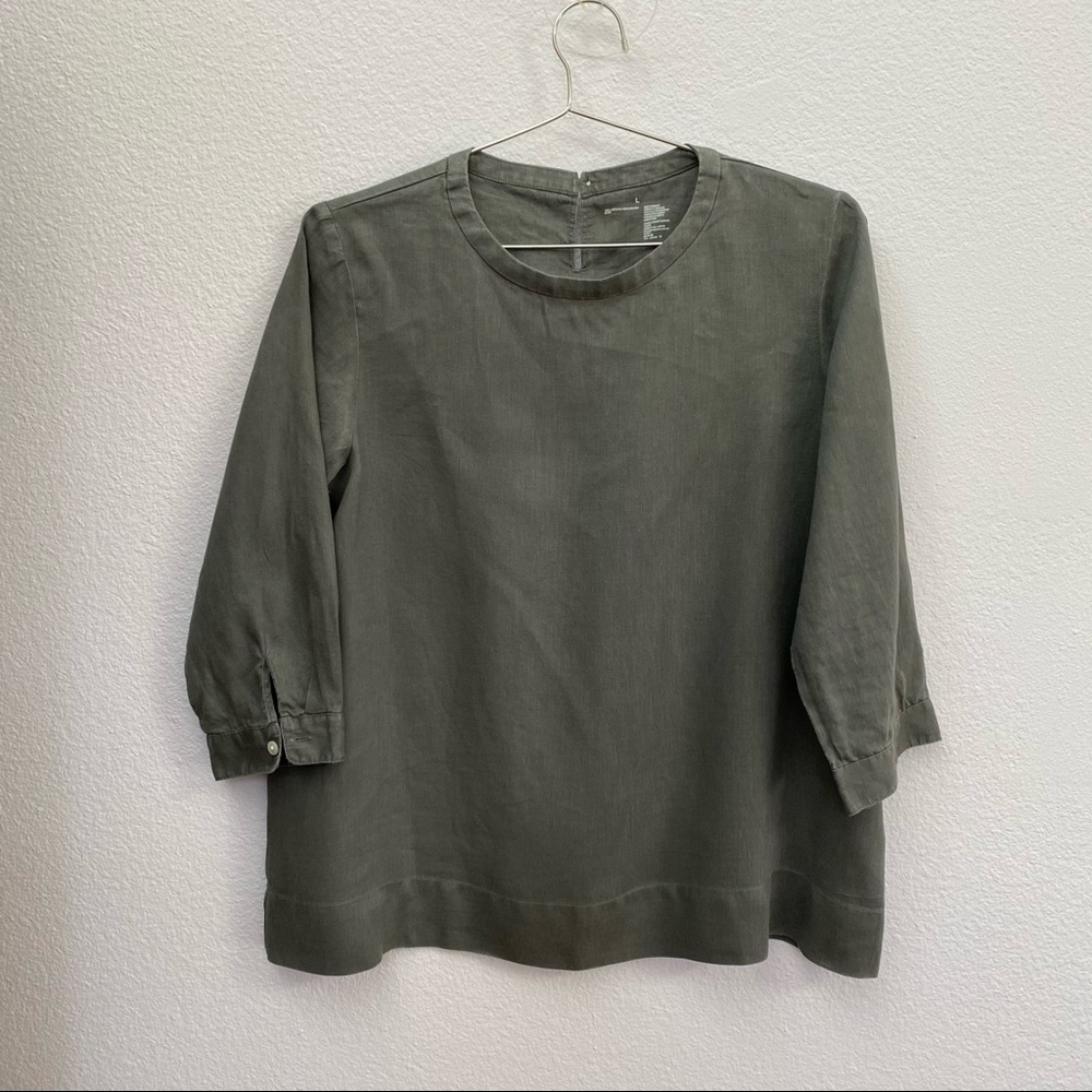 Muji Linen Blouse